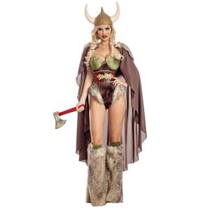 NEW Party King Valhalla Honey Viking Maiden Costume Size Medium